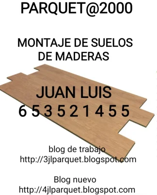 Foto parquet montajes