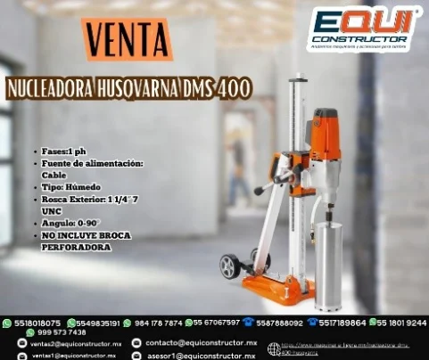 Foto nucleadora husqvarna dms 400 para el estado de chiapas