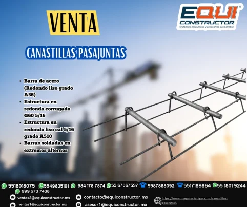 Foto canastillas pasajuntas