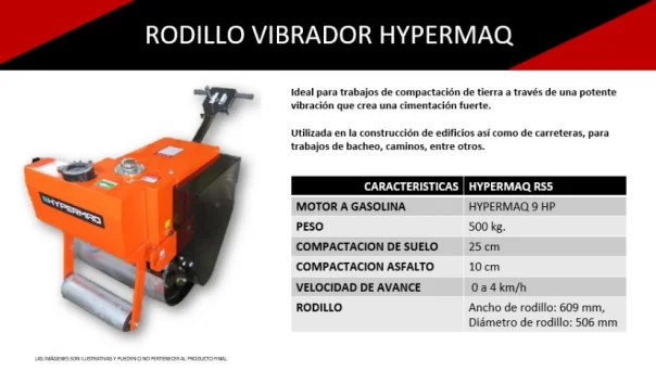 Foto maquinarias para compactación-rodillo vibrador rs5 ifamsa
