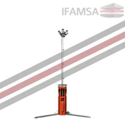 Foto venta torre de iluminacion lux tower s10 para construcciones cotiza con nosotros