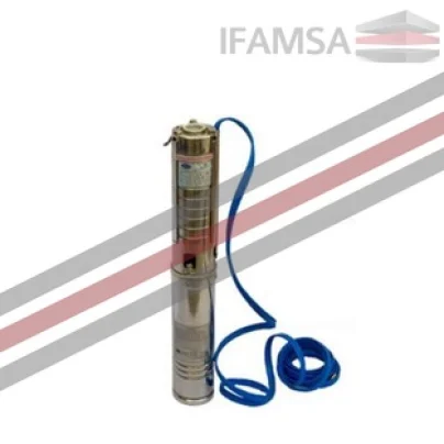 Cuba riego  de segunda mano - Bomba Sumergible Impulsor NORYL 7 ETAPAS 0.75 HP para uso en construcicones