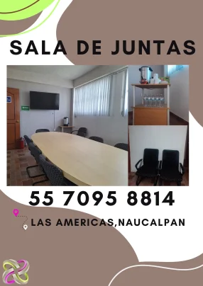 Renta sala juntas tus reuniones  de segunda mano - Sala de Juntas Disponible