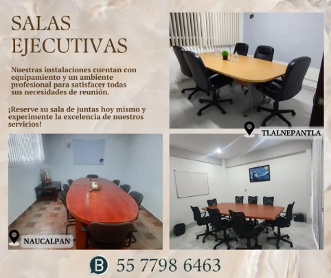 Foto salas ejecutivas en tlalnepantla