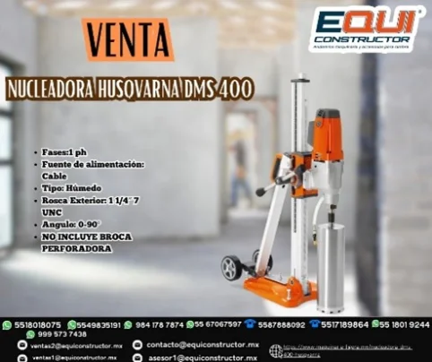 Foto vendo la  nucleadora husqvarna dms 400 sinaloa